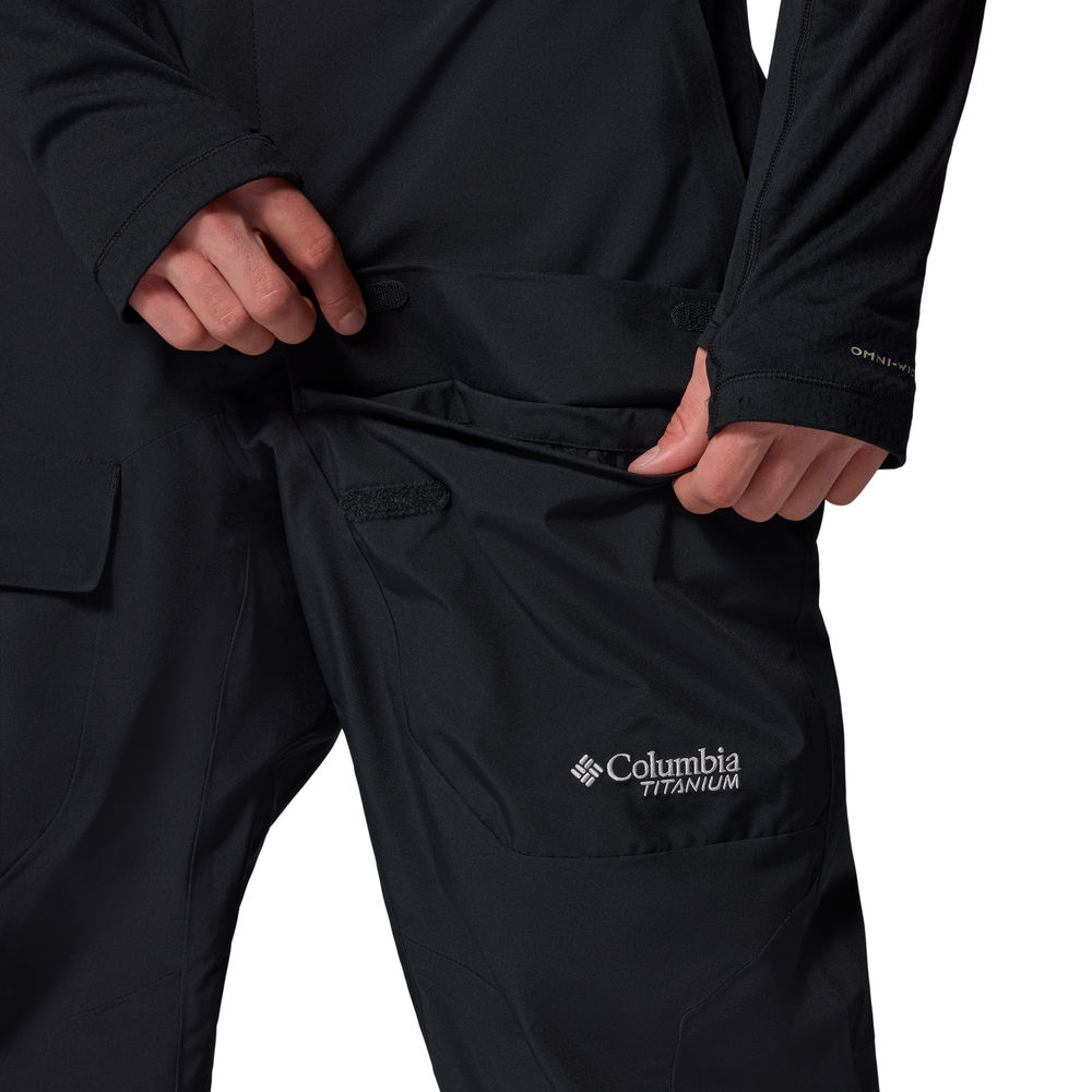 Pantalón de esquí hombre Winter District™ Columbia - Negro Negro-8