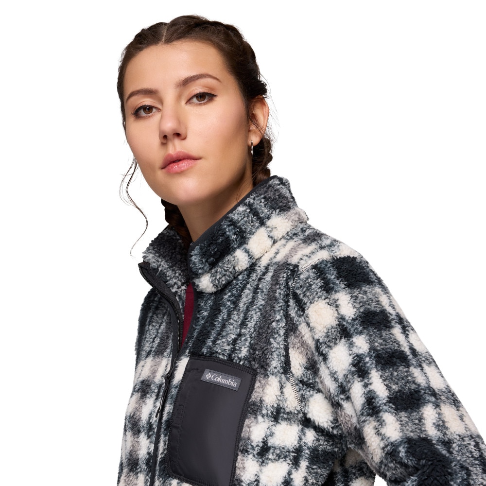 Forro Polar de mujer West Bend™ Print Columbia - Blanco Blanco-6
