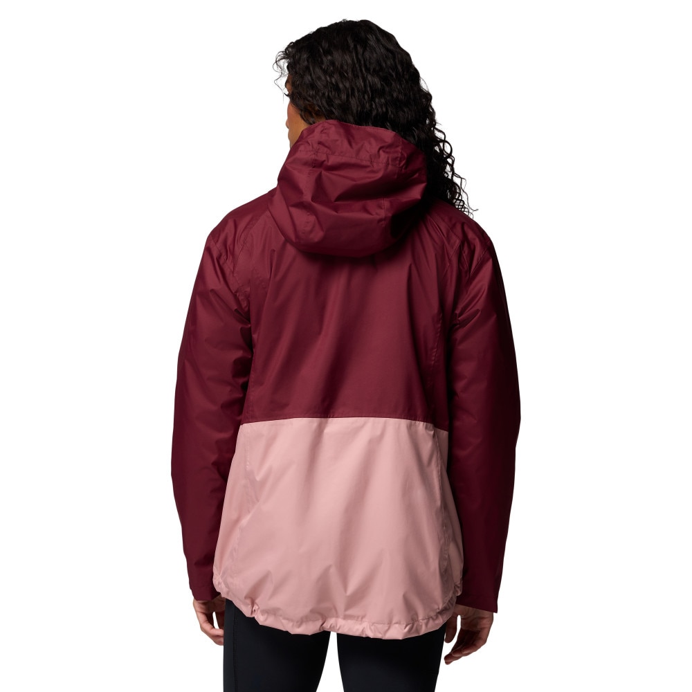 Chaqueta impermeable de mujer Inner Limits™ III Columbia - Vino Vino-2
