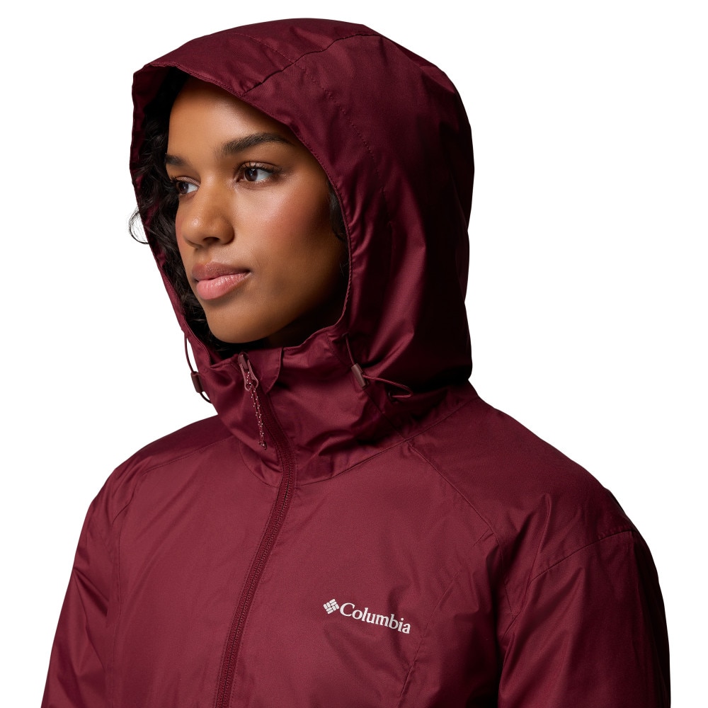 Chaqueta impermeable de mujer Inner Limits™ III Columbia - Vino Vino-6