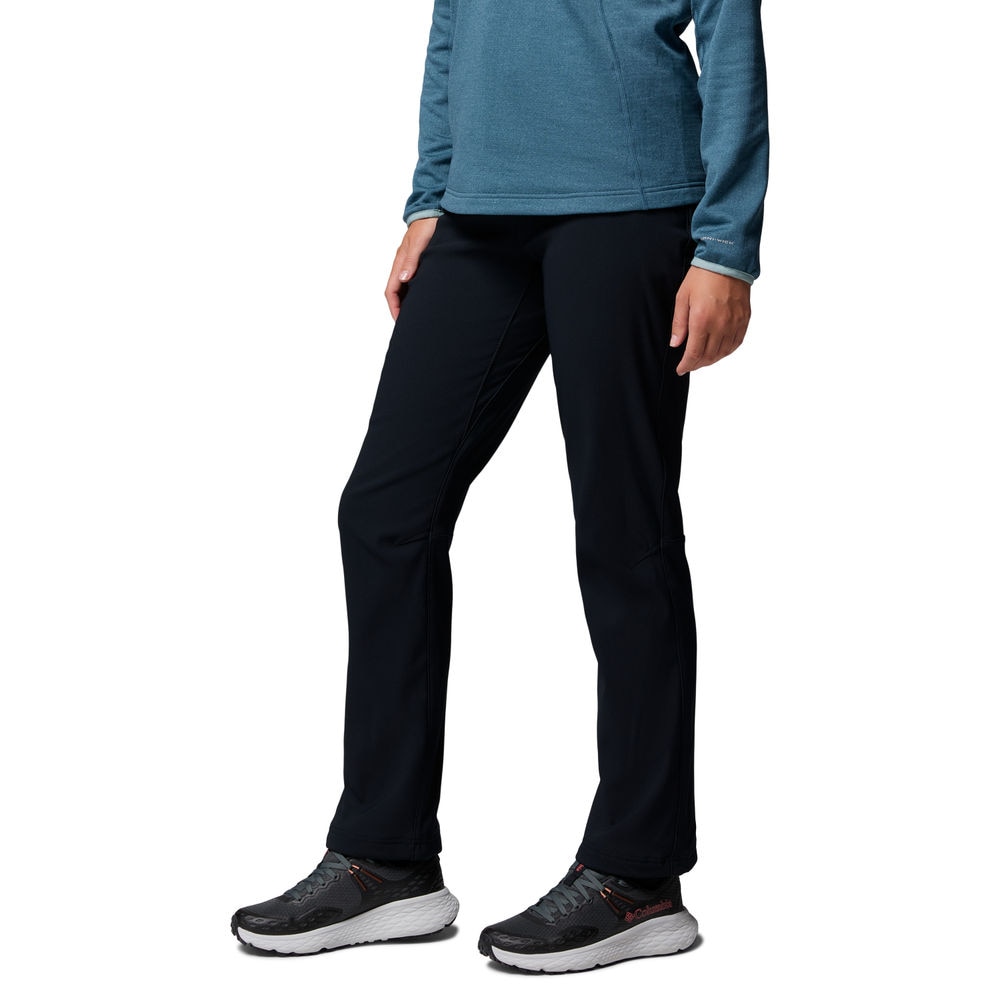 Pantalón de senderismo mujer Back Beauty™ Warm Softshell Columbia - Negro Negro-3