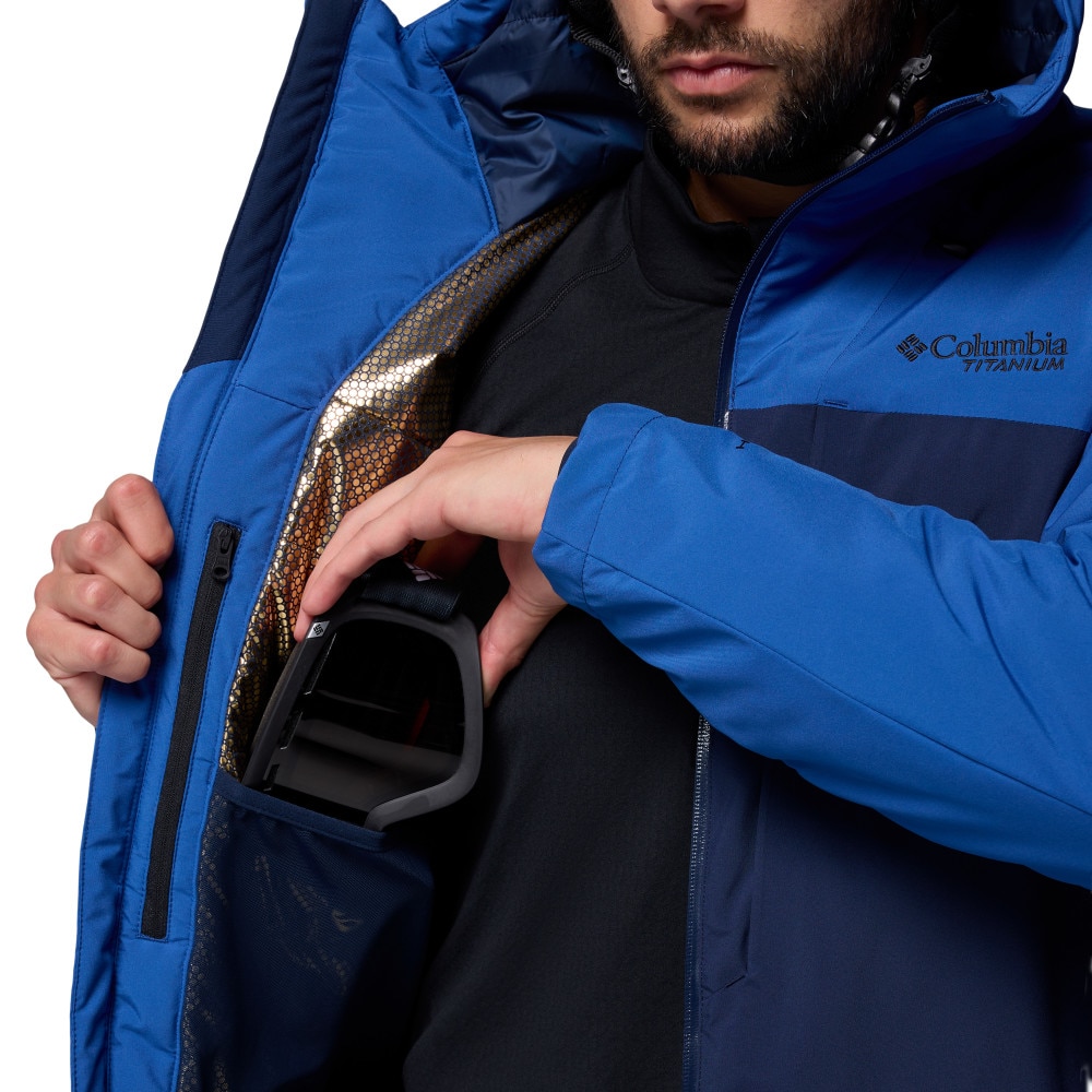 Chaqueta impermeable de esquí de hombre Winter District™ III Columbia - Azul eléctrico Azul eléctrico-3