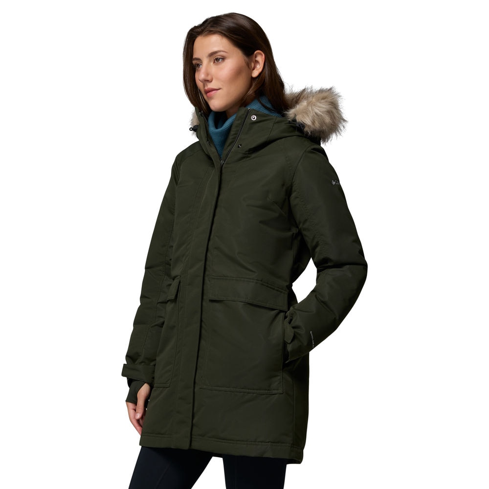 Parka mujer Little Si™ II Insulated Columbia - Verde Verde-3