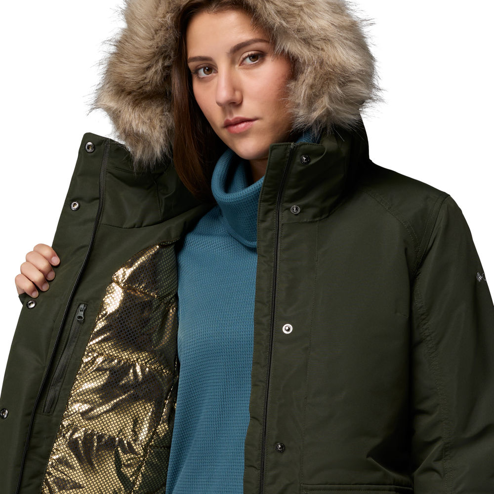 Parka mujer Little Si™ II Insulated Columbia - Verde Verde-5