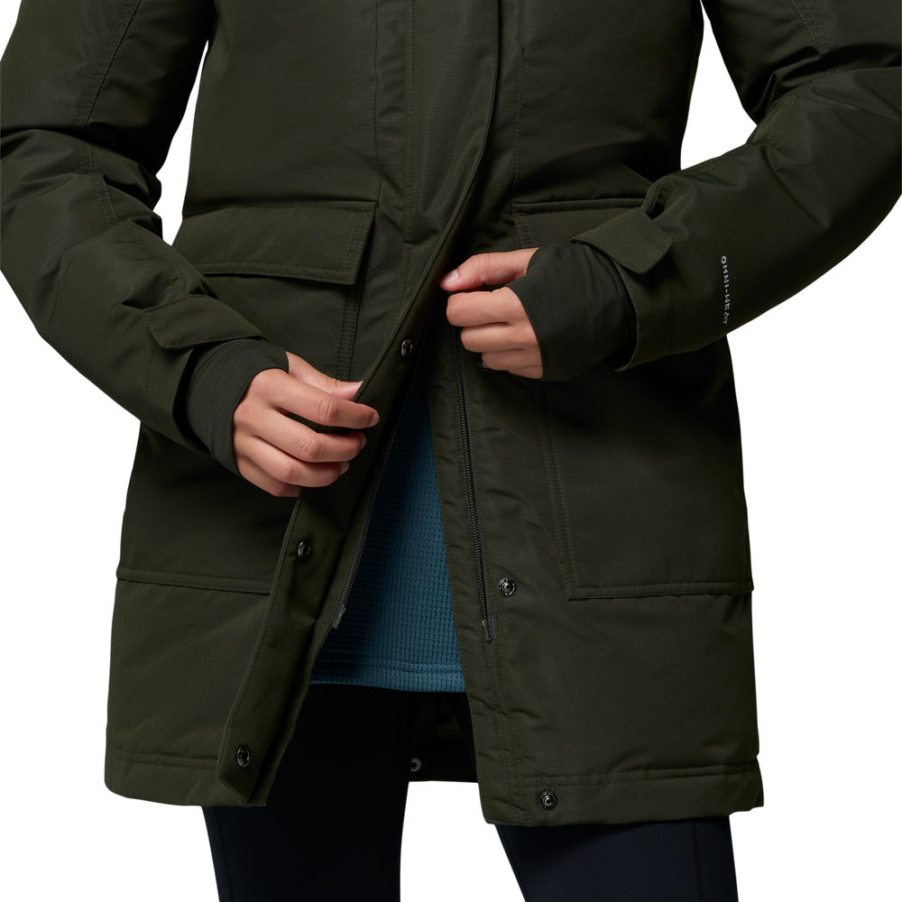 Parka mujer Little Si™ II Insulated Columbia - Verde Verde-8