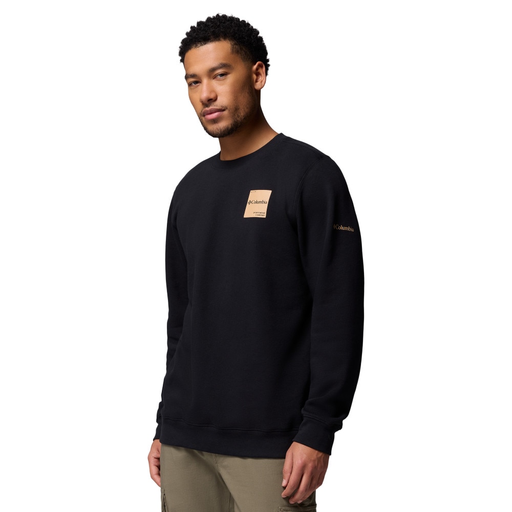 Imagen 3 de Sudadera de hombre Columbia Trek™ Columbia - Negro Negro