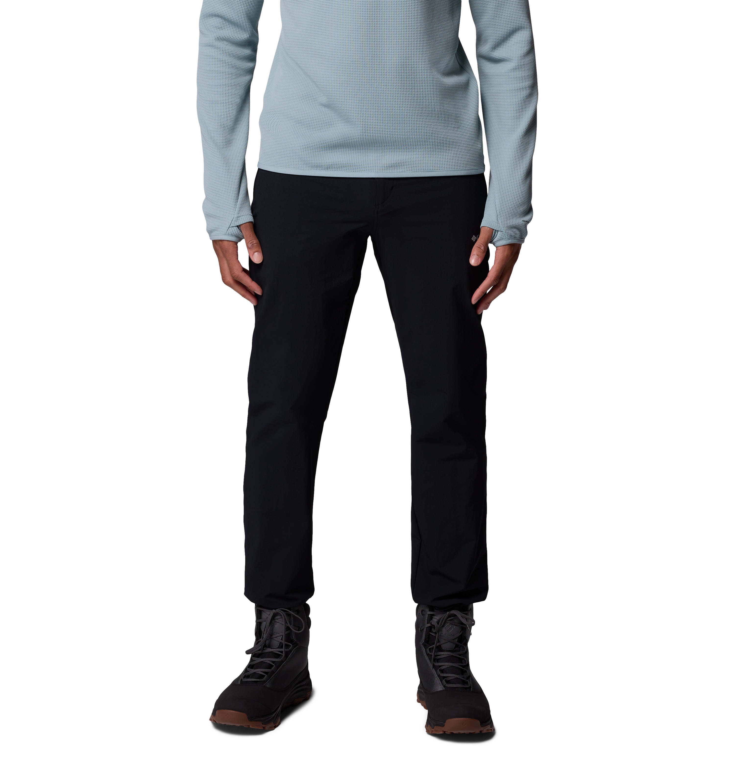 Pantalón de senderismo de hombre Essential Hike™ AY Columbia - Negro Negro-1