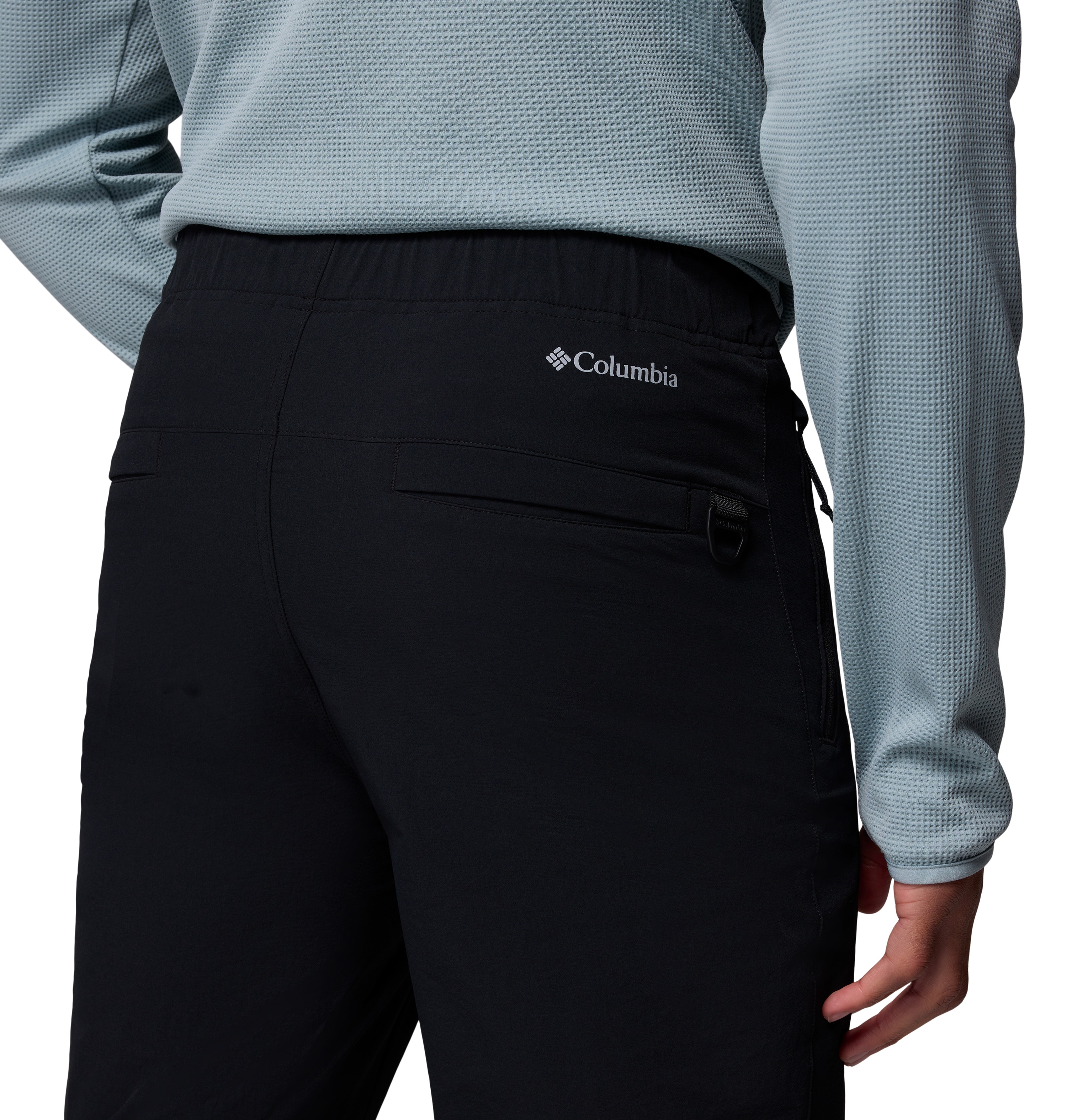 Pantalón de senderismo de hombre Essential Hike™ AY Columbia - Negro Negro-4