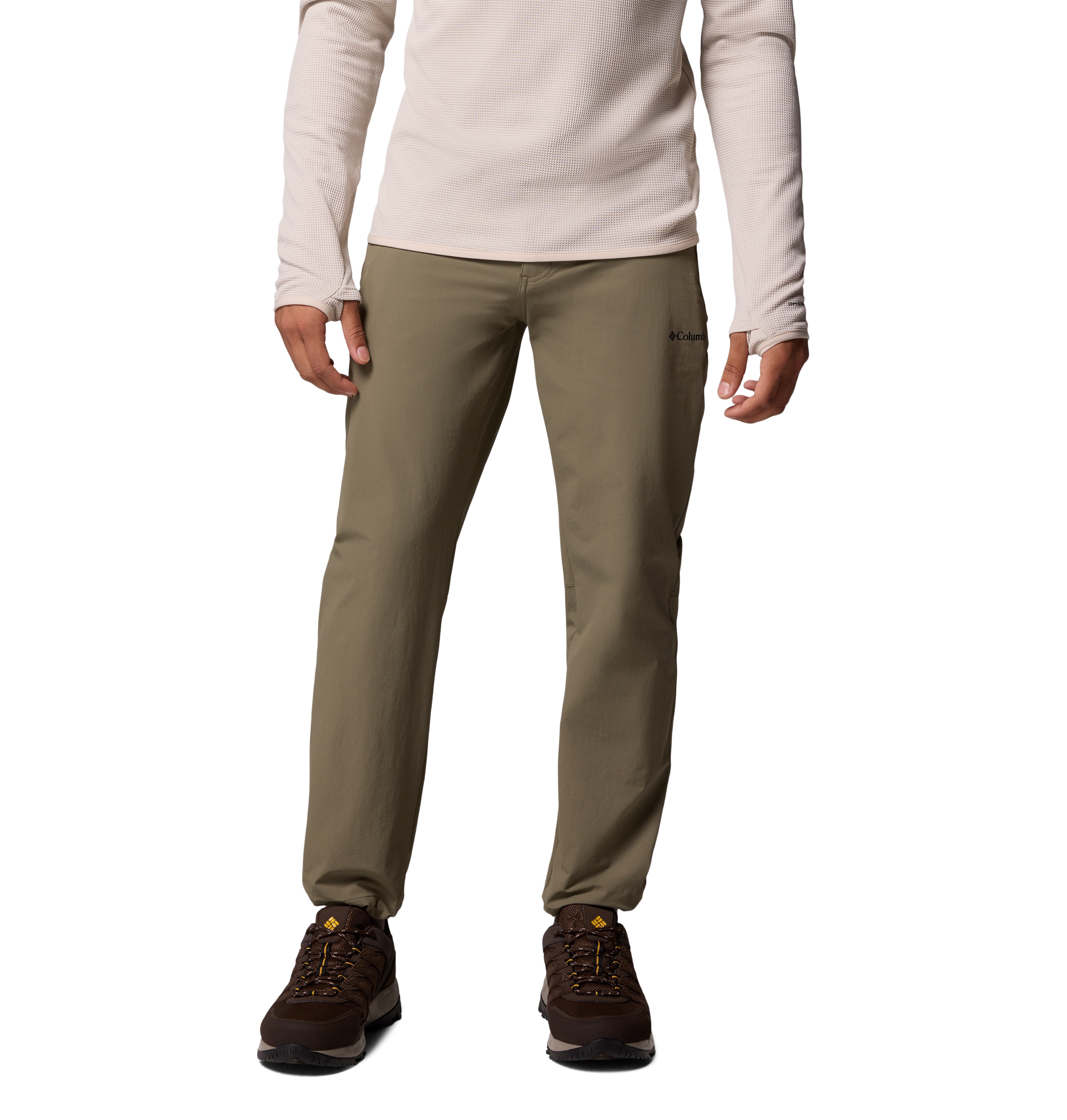 Pantalón de senderismo de hombre Essential Hike™ AY Columbia - Beige Beige-1