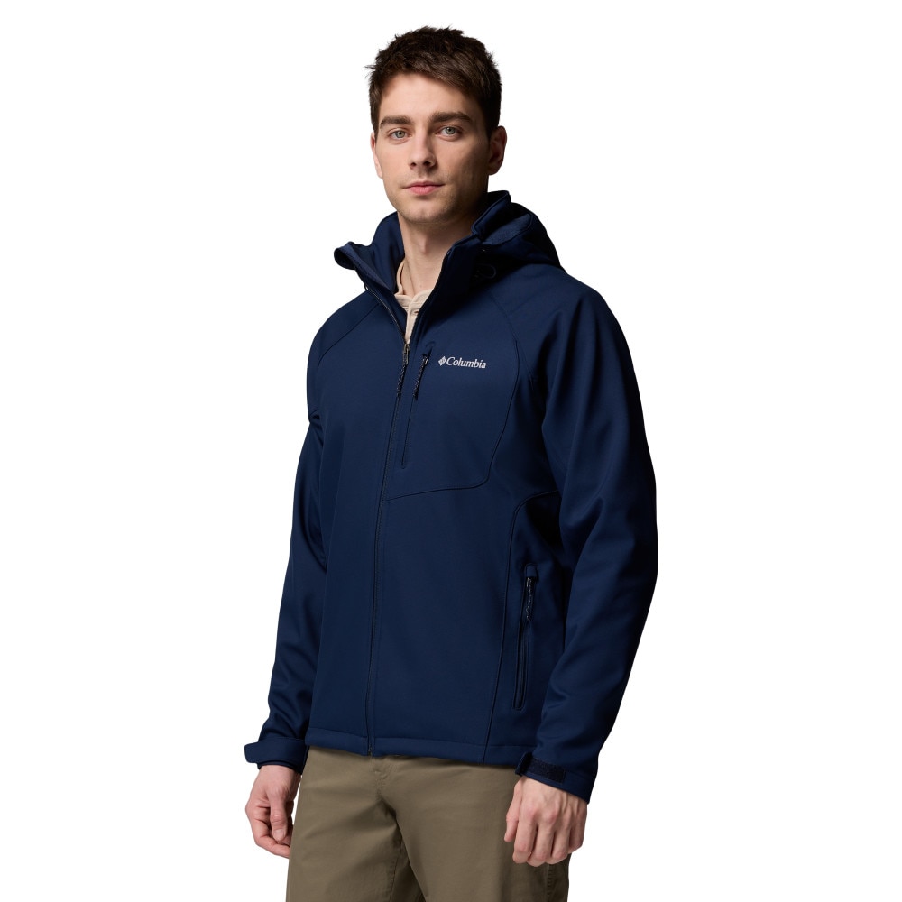 Chaqueta Softshell de senderismo hombre Cascade Ridge™ II Columbia - Azul Azul-3