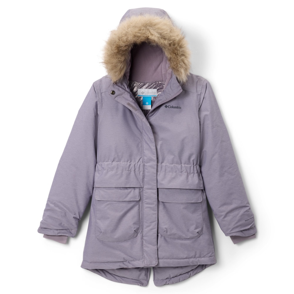 Imagen 0 de Chaqueta impermeable de niña Nordic Strider™ II Columbia Lila