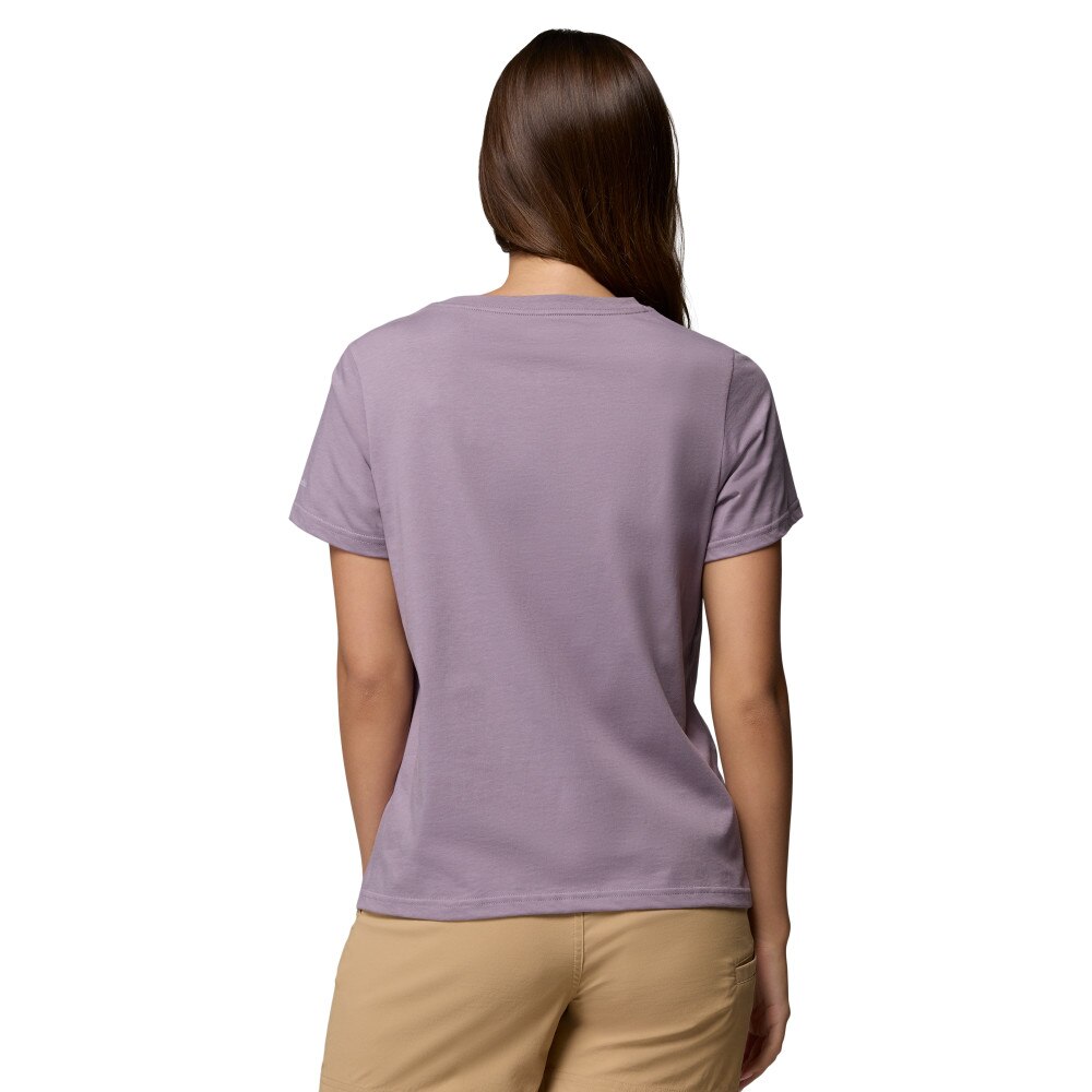 Camiseta de manga corta mujer Rolling Bend™ Columbia - Lila Lila-2