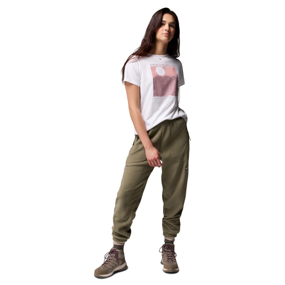 Camiseta de manga corta mujer Rolling Bend™ Columbia - Blanco Blanco-4
