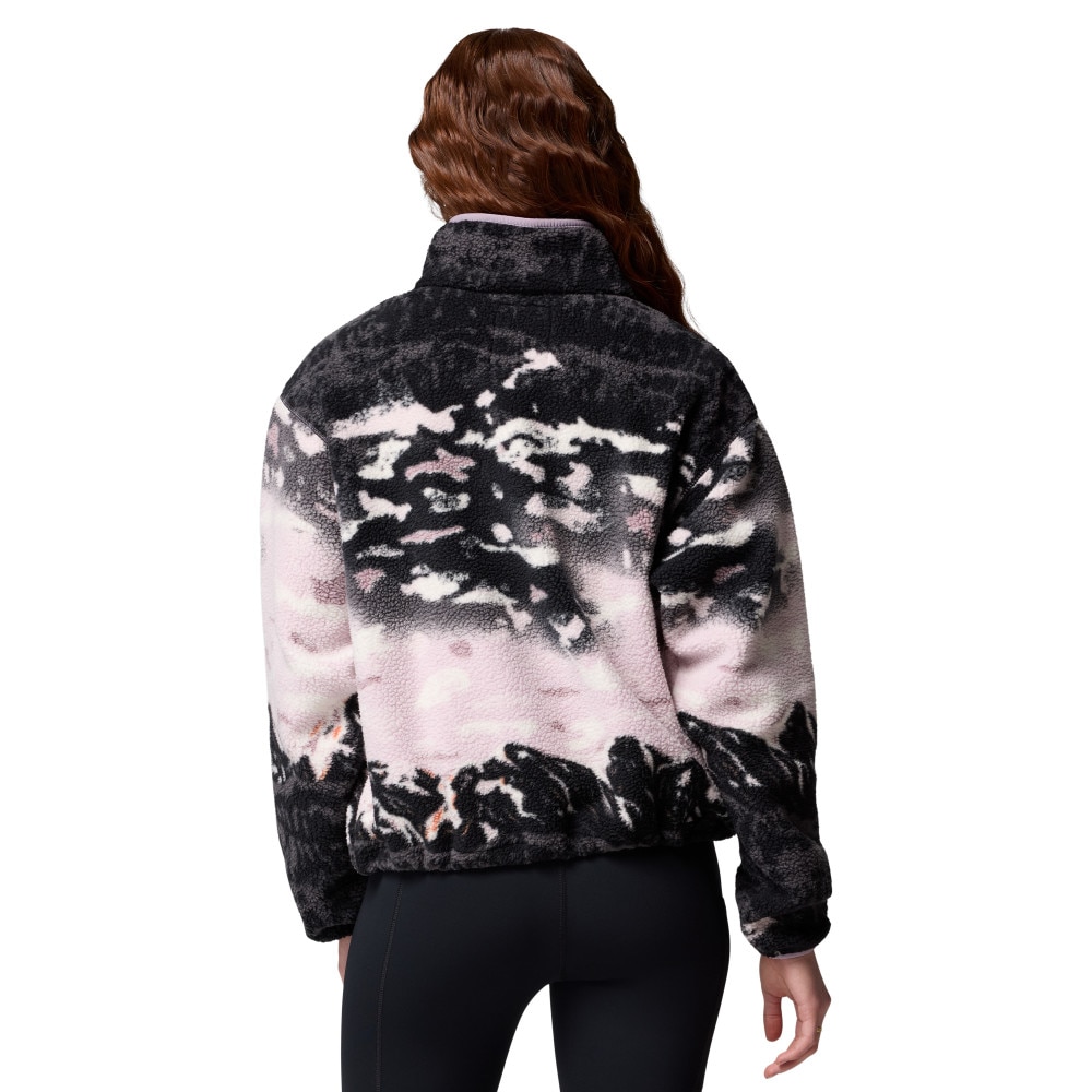Forro polar de mujer Helvetia™ II Printed Cropped Columbia - Lila Lila-2