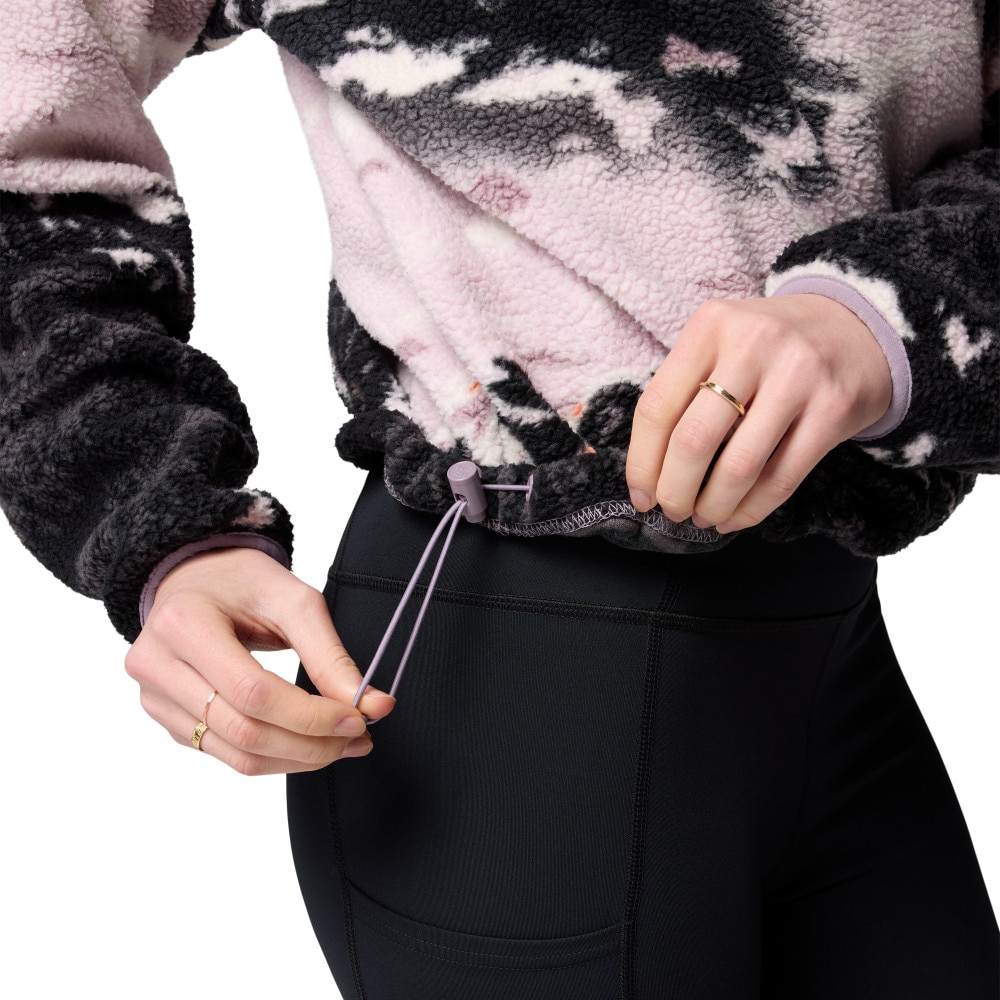Forro polar de mujer Helvetia™ II Printed Cropped Columbia - Lila Lila-6