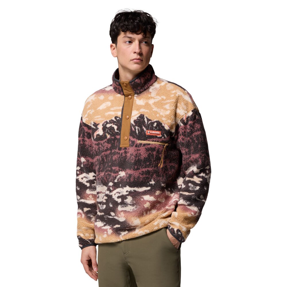 Forro polar de hombre Helvetia™ II Printed Columbia - Marrón Marrón-3