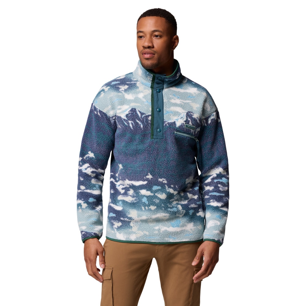 Imagen 1 de Forro polar de hombre Helvetia™ II Printed Columbia Azul grisáceo