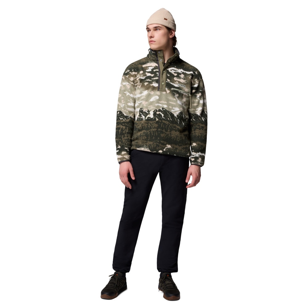 Imagen 4 de Forro polar de hombre Helvetia™ II Printed Columbia - Verde Oliva Verde Oliva