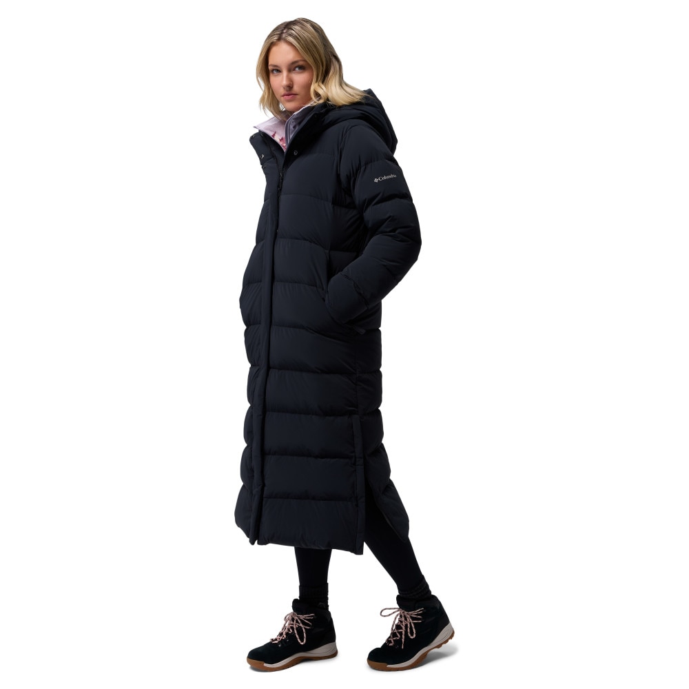 Chaqueta mujer Amaze Puff™ Long Columbia - Negro Negro-3
