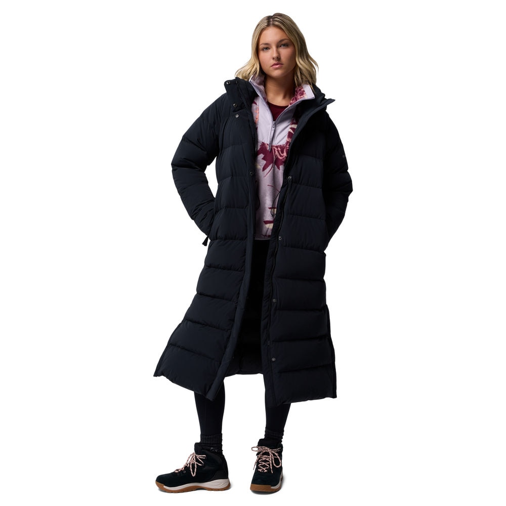 Chaqueta mujer Amaze Puff™ Long Columbia - Negro Negro-4