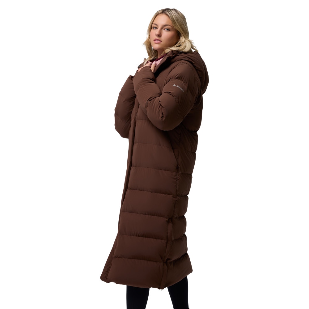 Chaqueta mujer Amaze Puff™ Long Columbia - Marrón Marrón-3