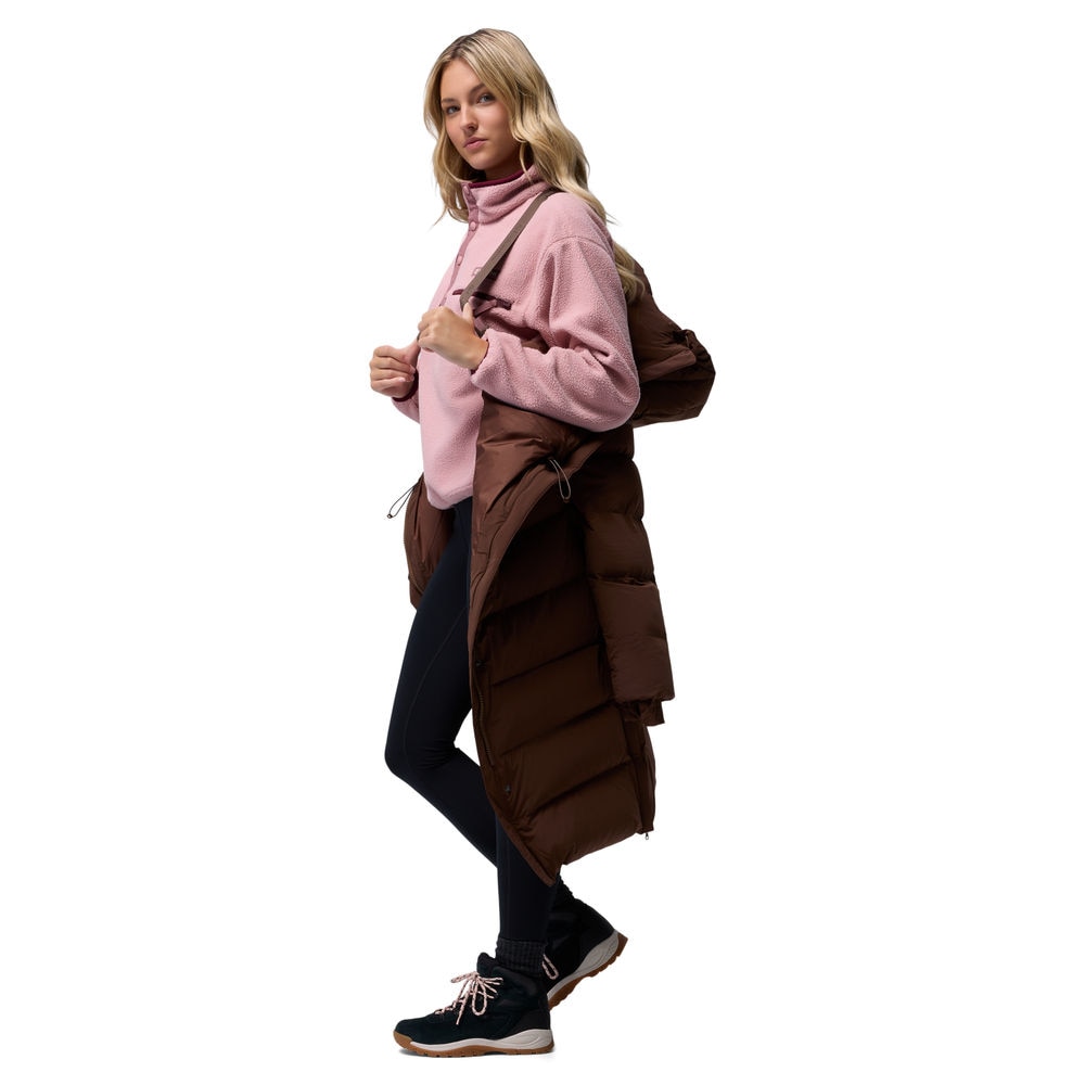 Chaqueta mujer Amaze Puff™ Long Columbia - Marrón Marrón-5