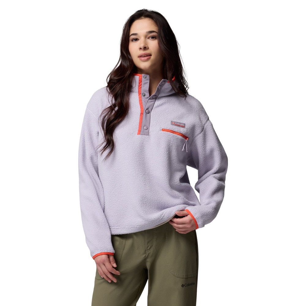 Forro polar de mujer Helvetia™ II Cropped Columbia - Lila Lila-1