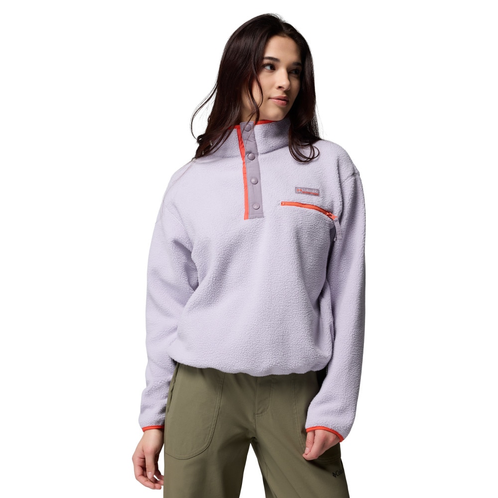 Forro polar de mujer Helvetia™ II Cropped Columbia - Lila Lila-4
