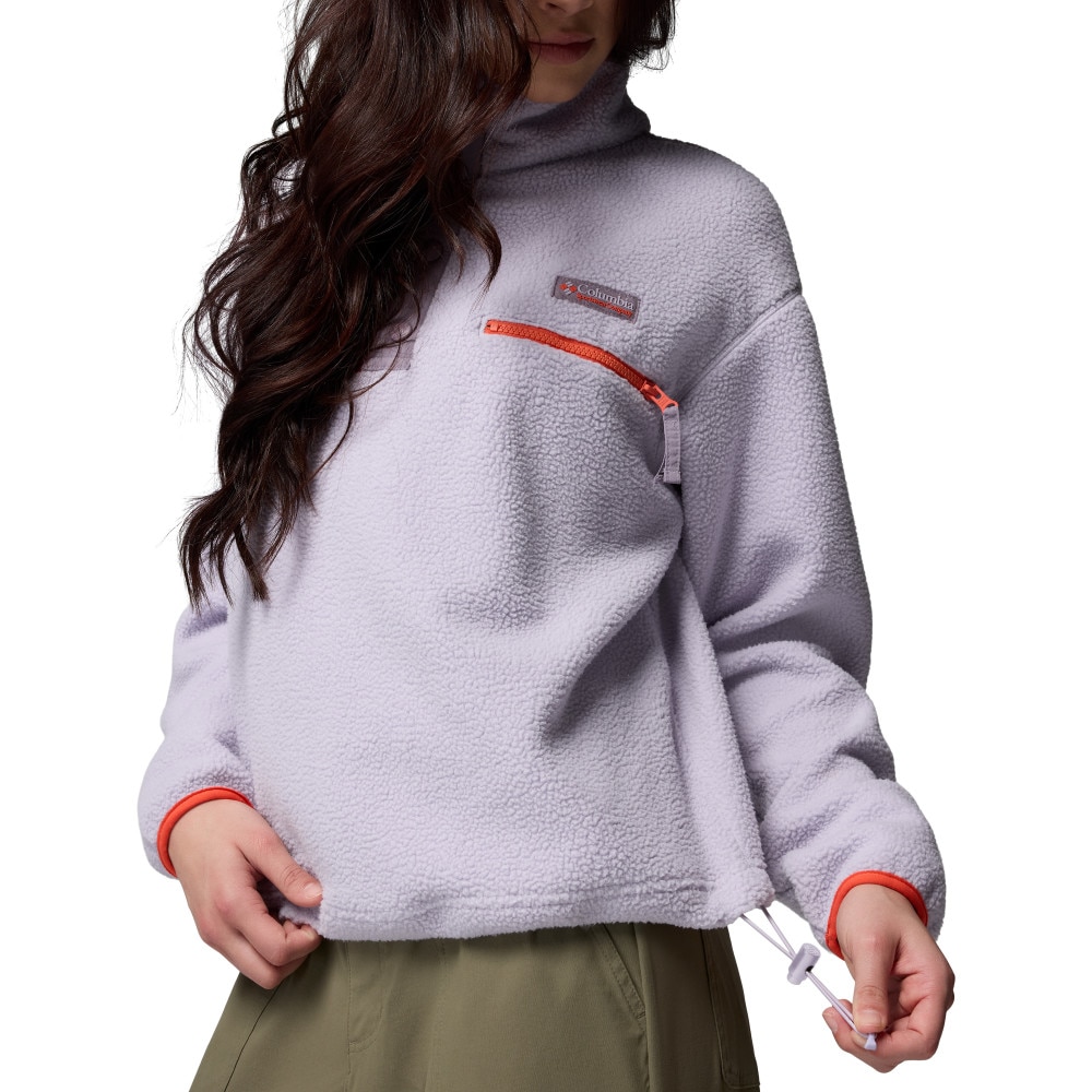 Forro polar de mujer Helvetia™ II Cropped Columbia - Lila Lila-5
