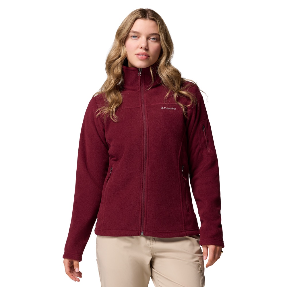 Forro Polar de mujer Fast Trek™ II Columbia - Vino Vino-1