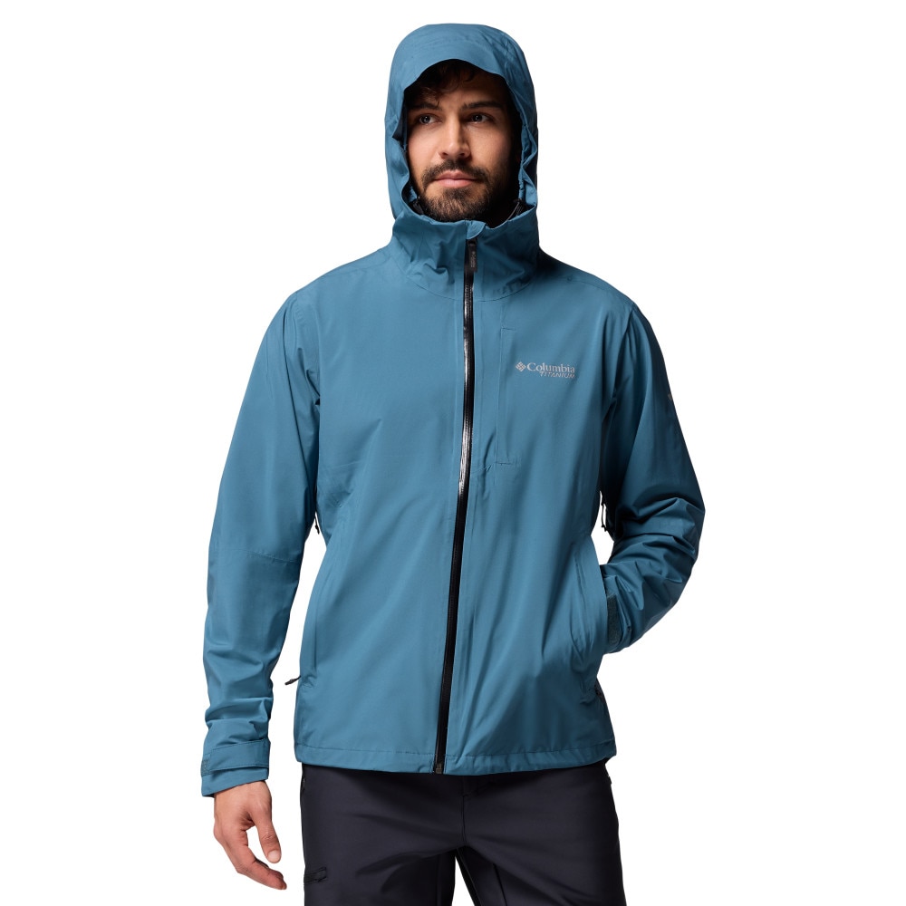 Imagen 0 de Chaqueta impermeable de senderismo de hombre Ampli-Dry™ II Columbia Azulón