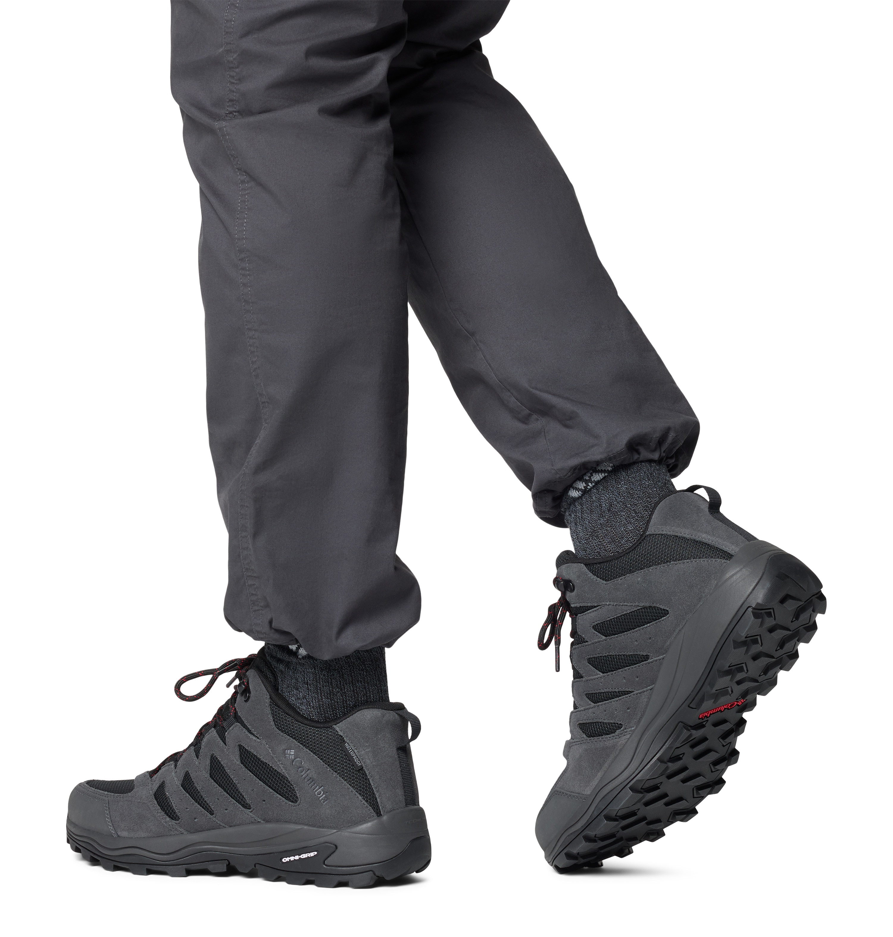 Zapatillas impermeables de hombre REDMOND™ IV MID Columbia - Negro Negro-4