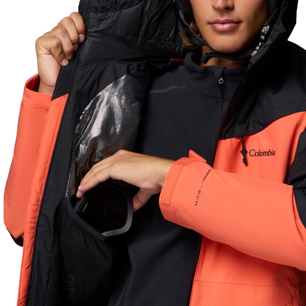 Chaqueta impermeable de esquí de hombre Iceberg Point™ II Columbia - Naranja fuerte Naranja fuerte-5