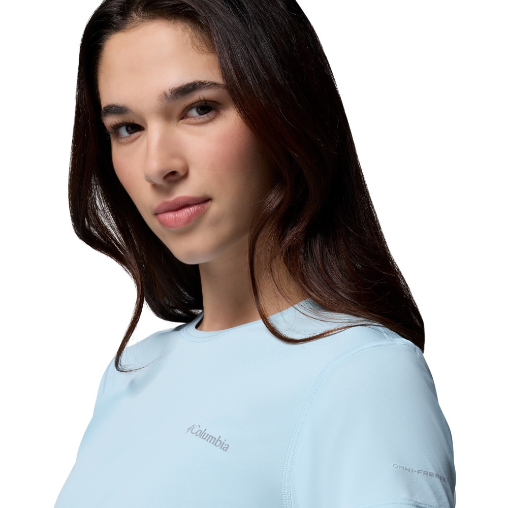 Camiseta de mujer Zero Rules™ Columbia - Azul claro Azul claro-4