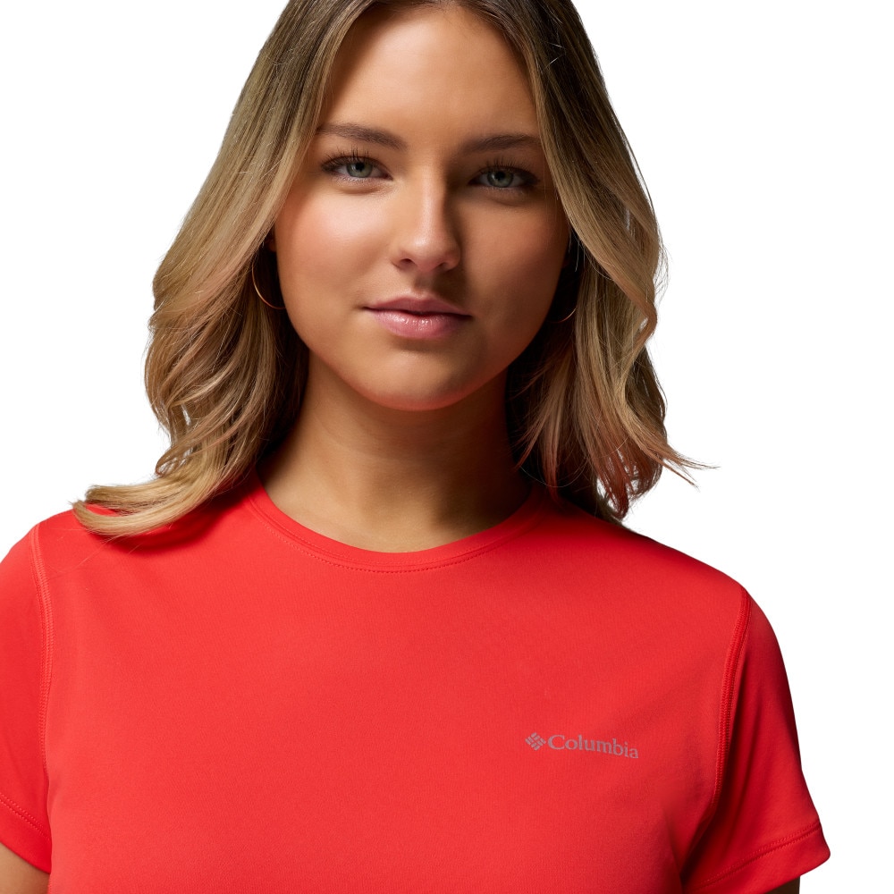 Camiseta de mujer Zero Rules™ Columbia - Rojo cereza Rojo cereza-4