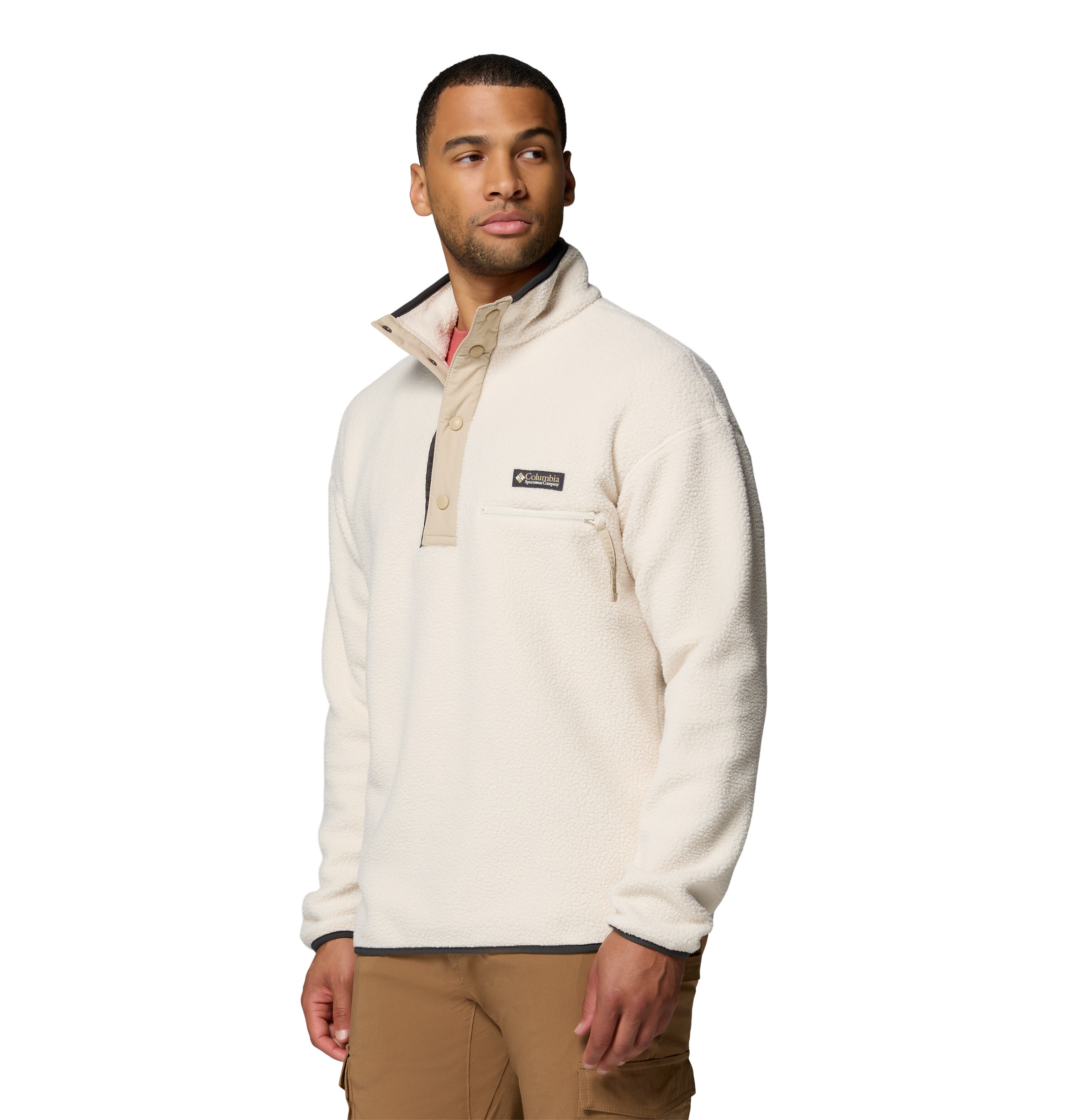 Forro polar de hombre Helvetia™ II Columbia - Hueso Hueso-5