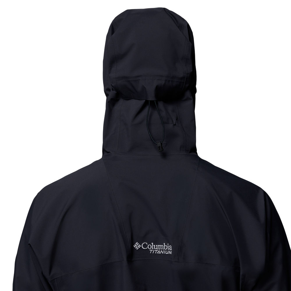 Chaqueta impermeable hombre Saudan Pro™ 3L Columbia - Negro Negro-8
