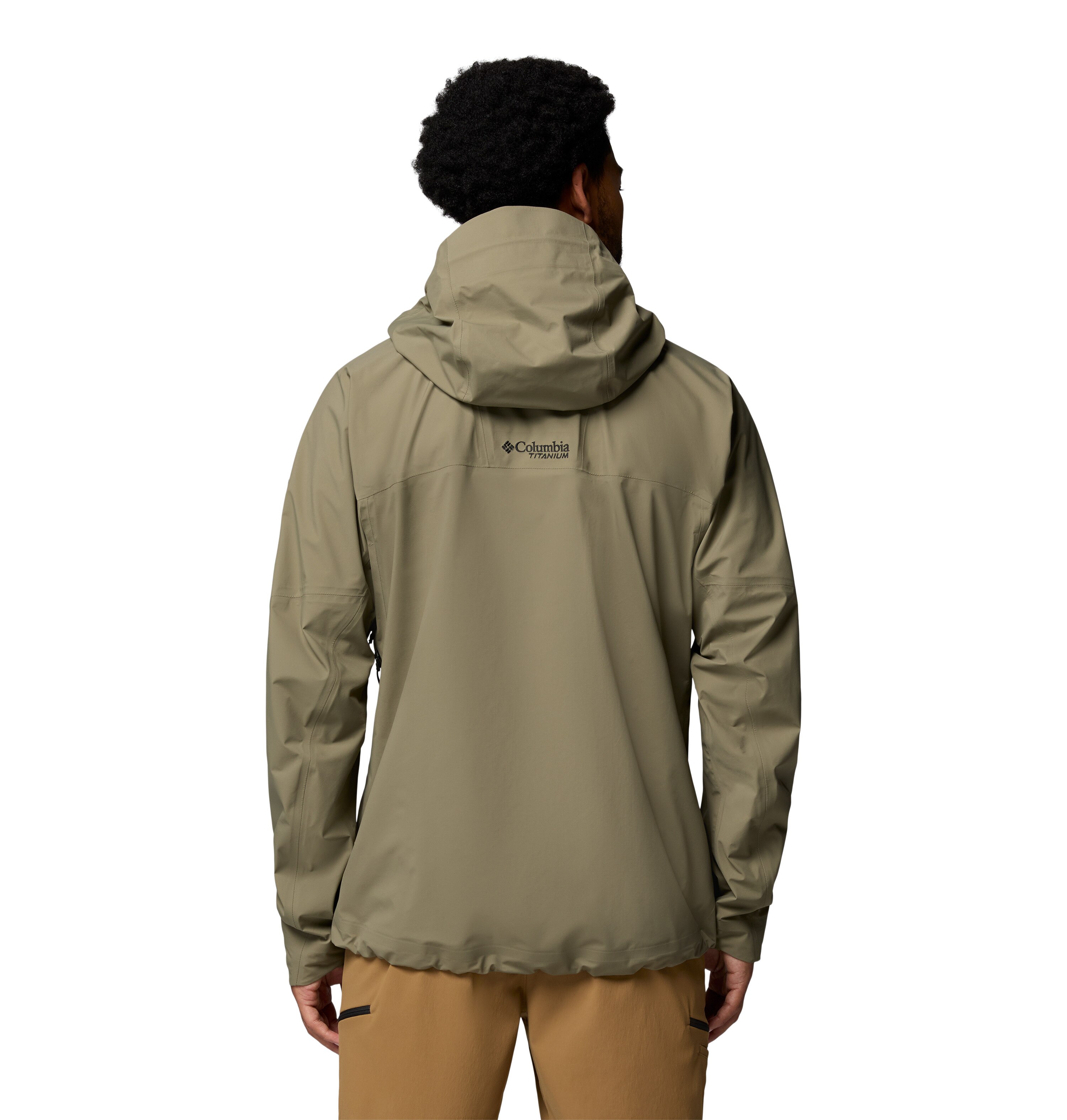 Chaqueta impermeable hombre Saudan Pro™ 3L Columbia - Verde cadete Verde cadete-2