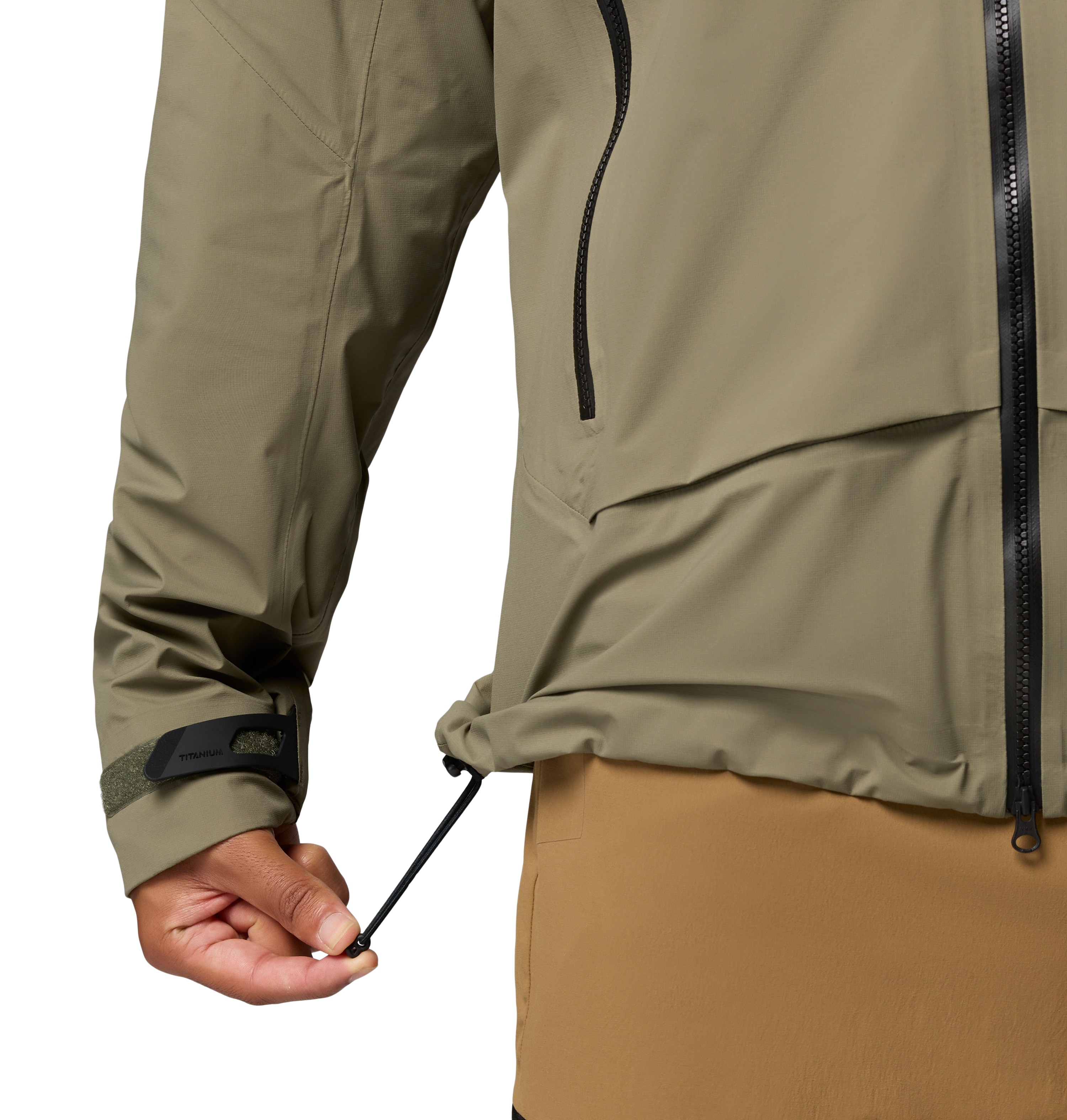 Chaqueta impermeable hombre Saudan Pro™ 3L Columbia - Verde cadete Verde cadete-5
