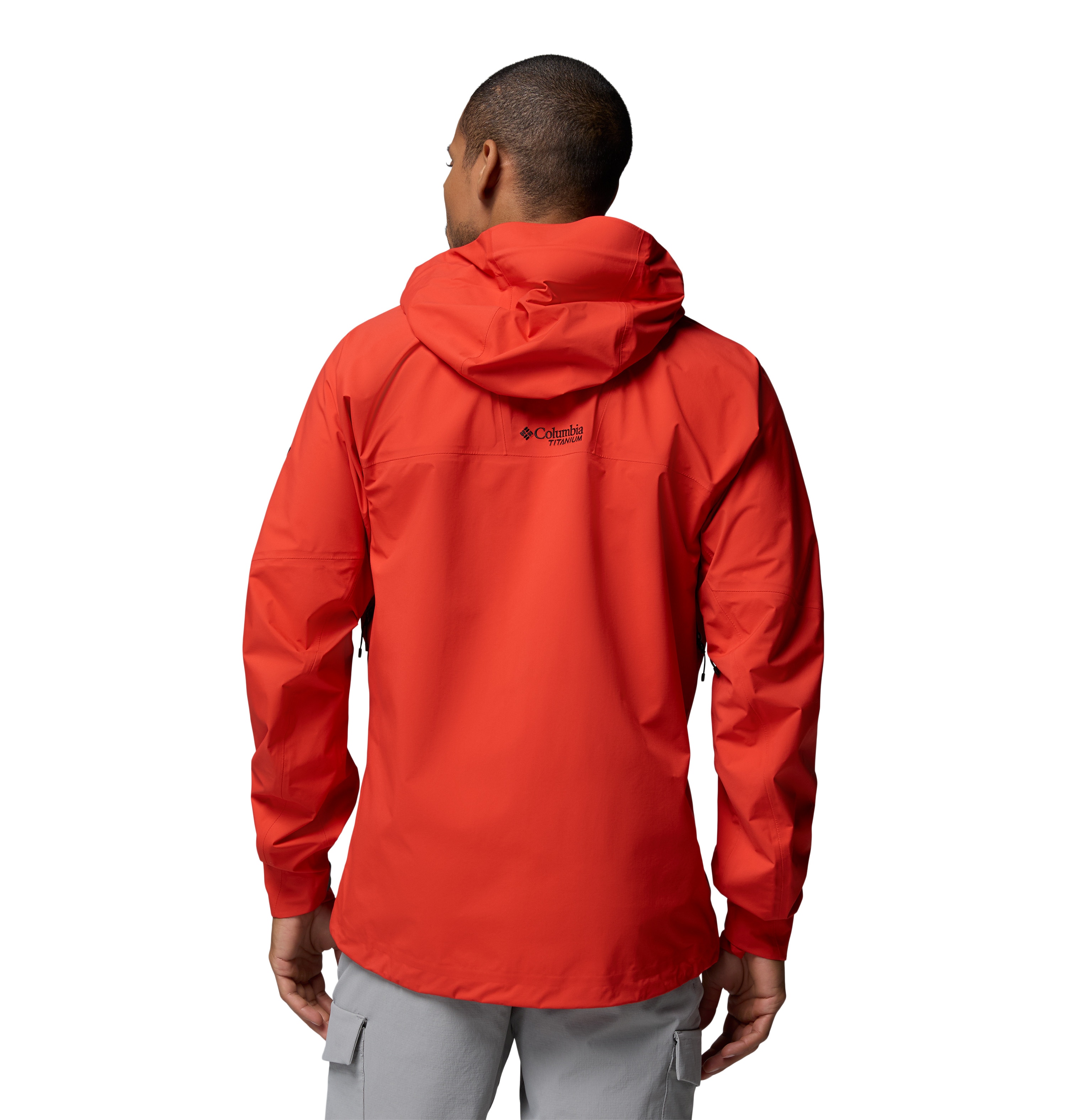 Chaqueta impermeable de hombre Saudan Pro™ 3L Shell Columbia - Naranja Naranja-2