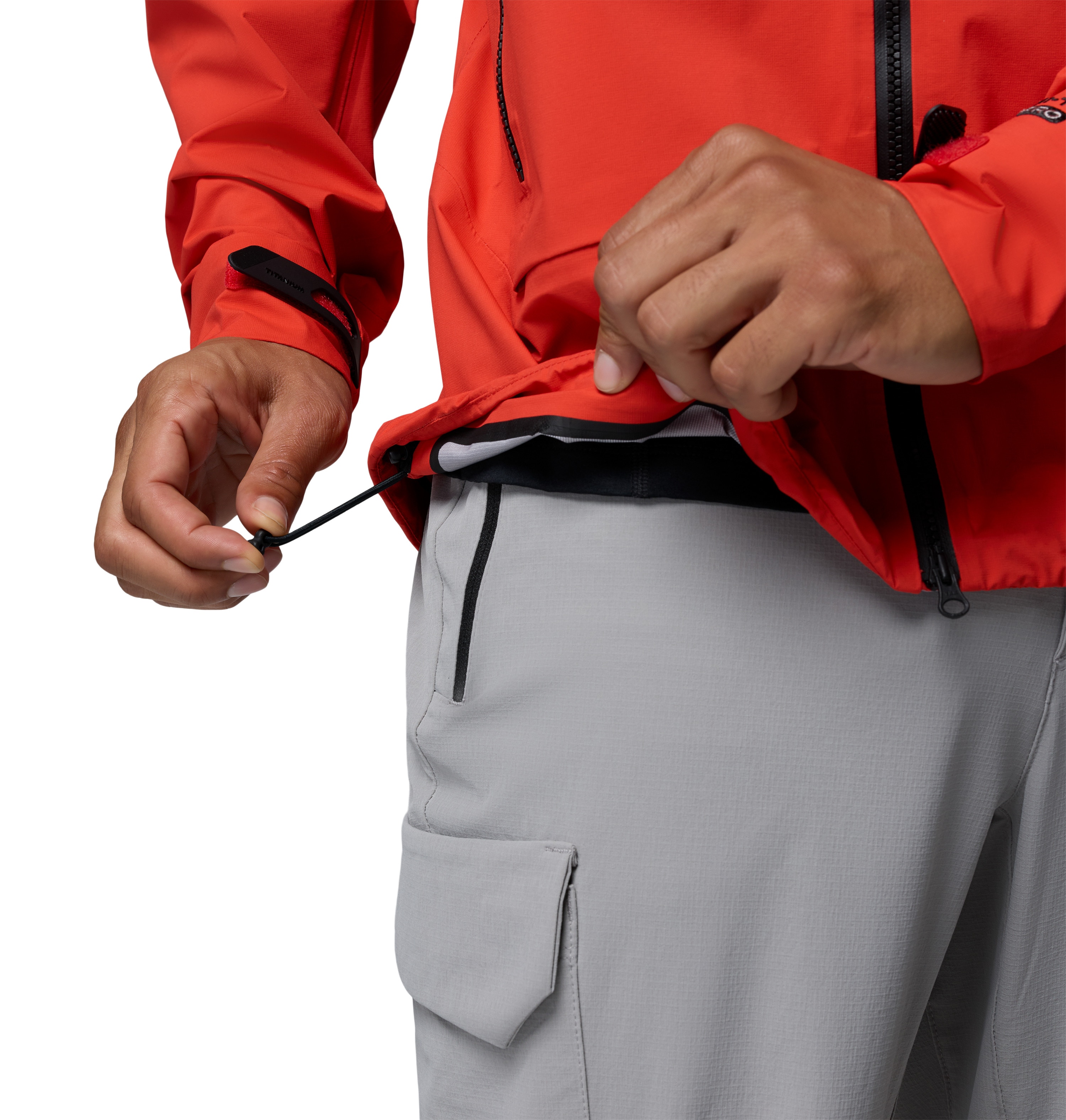 Chaqueta impermeable de hombre Saudan Pro™ 3L Shell Columbia - Naranja Naranja-5