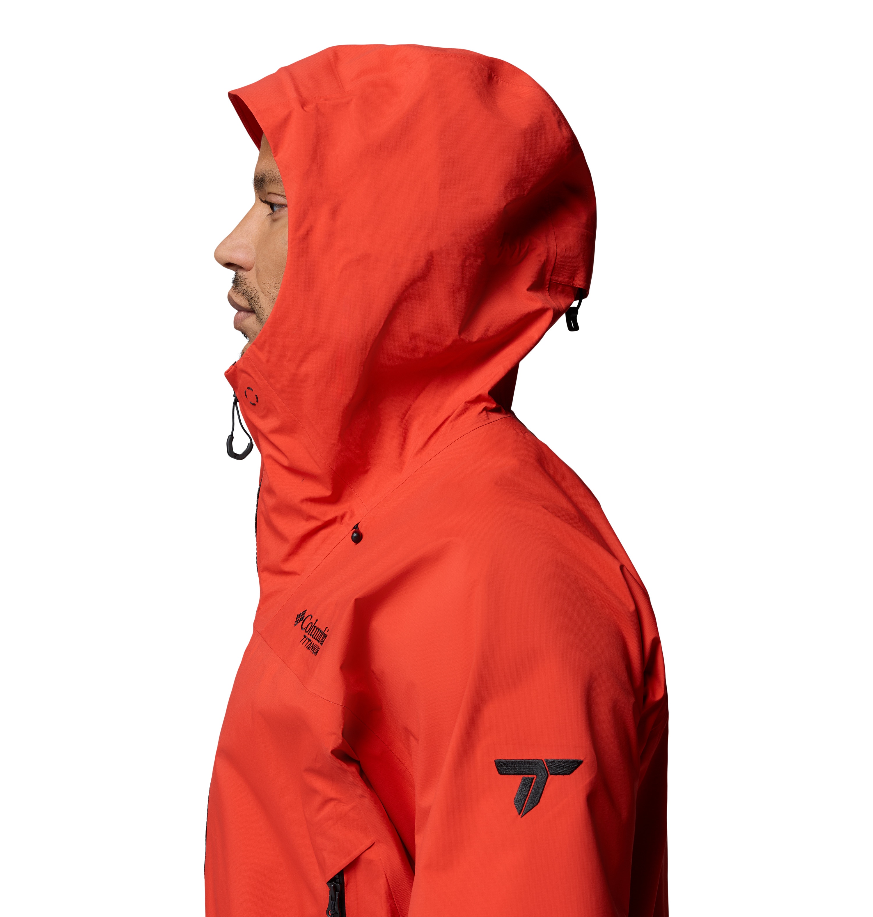 Chaqueta impermeable de hombre Saudan Pro™ 3L Shell Columbia - Naranja Naranja-6
