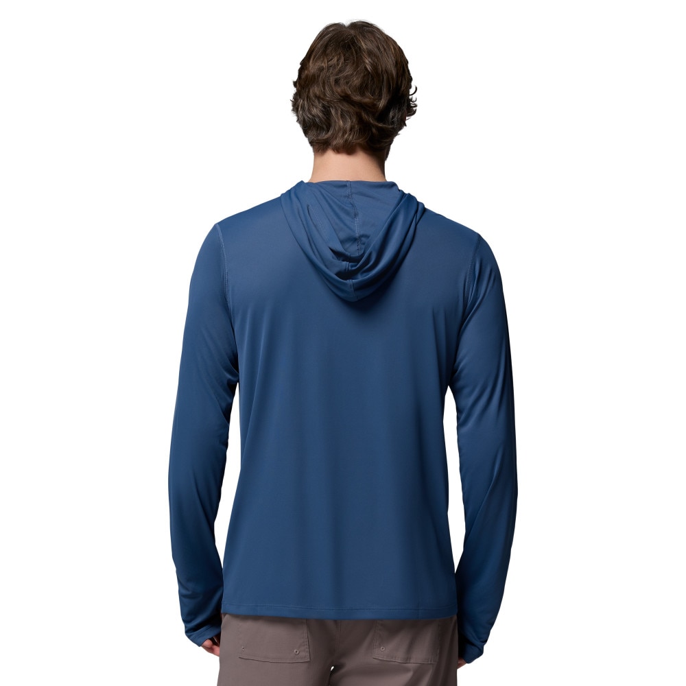 Camiseta manga larga de hombre Zero Rules™ Light Hoodie Columbia - Azul fumé Azul fumé-2