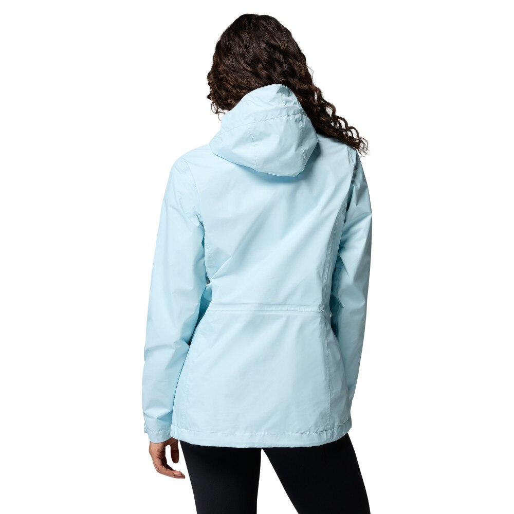 Chaqueta impermeable mujer Pouring Adventure™ III Columbia - Azul claro Azul claro-2
