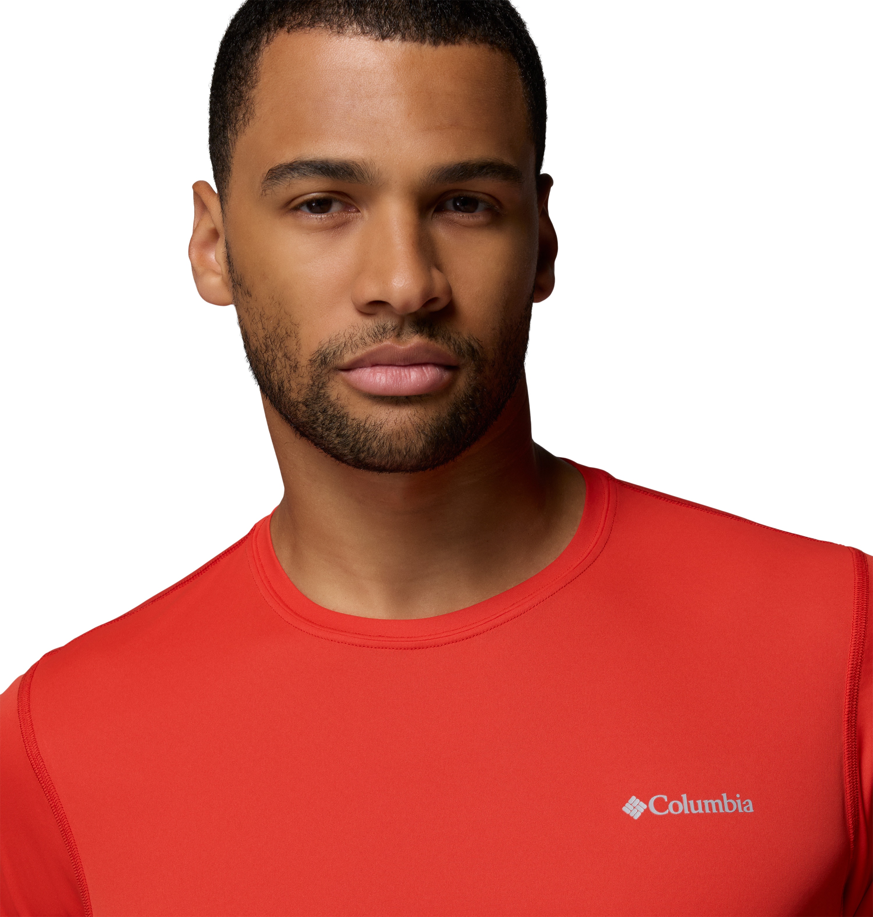 Camiseta manga corta de hombre Zero Rules™ Light Crew Columbia - Coral Coral-5