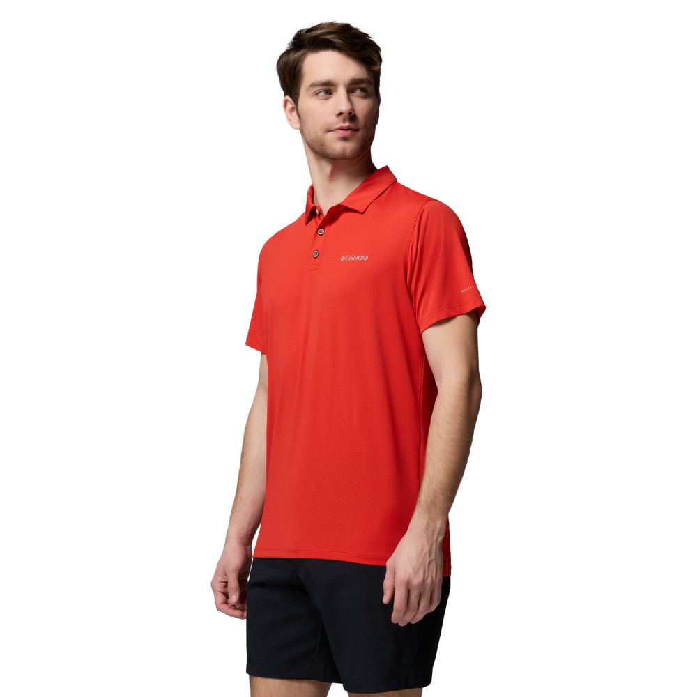 Polo de hombre Tech Trail™ Utility Columbia - Coral Coral-3