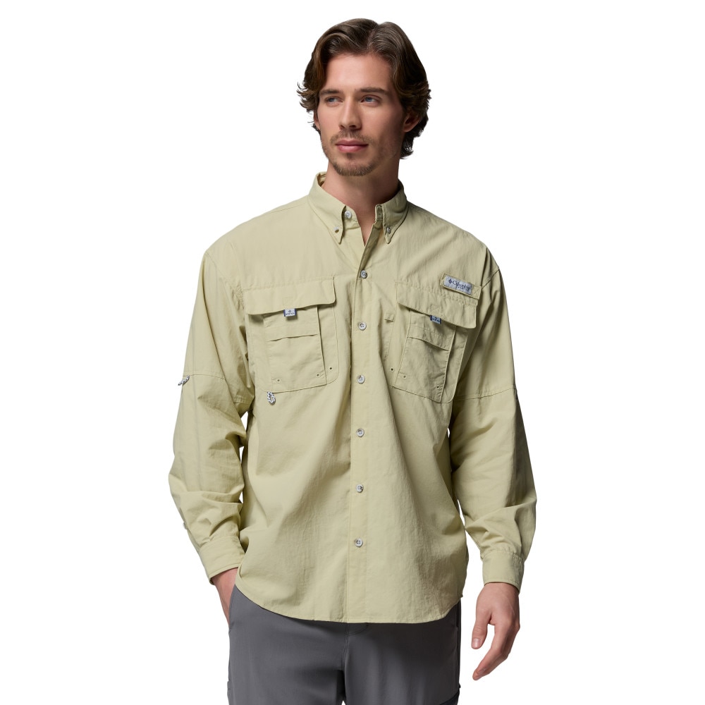 Camisa hombre Bahama™ II Columbia - Verde claro Verde claro-1