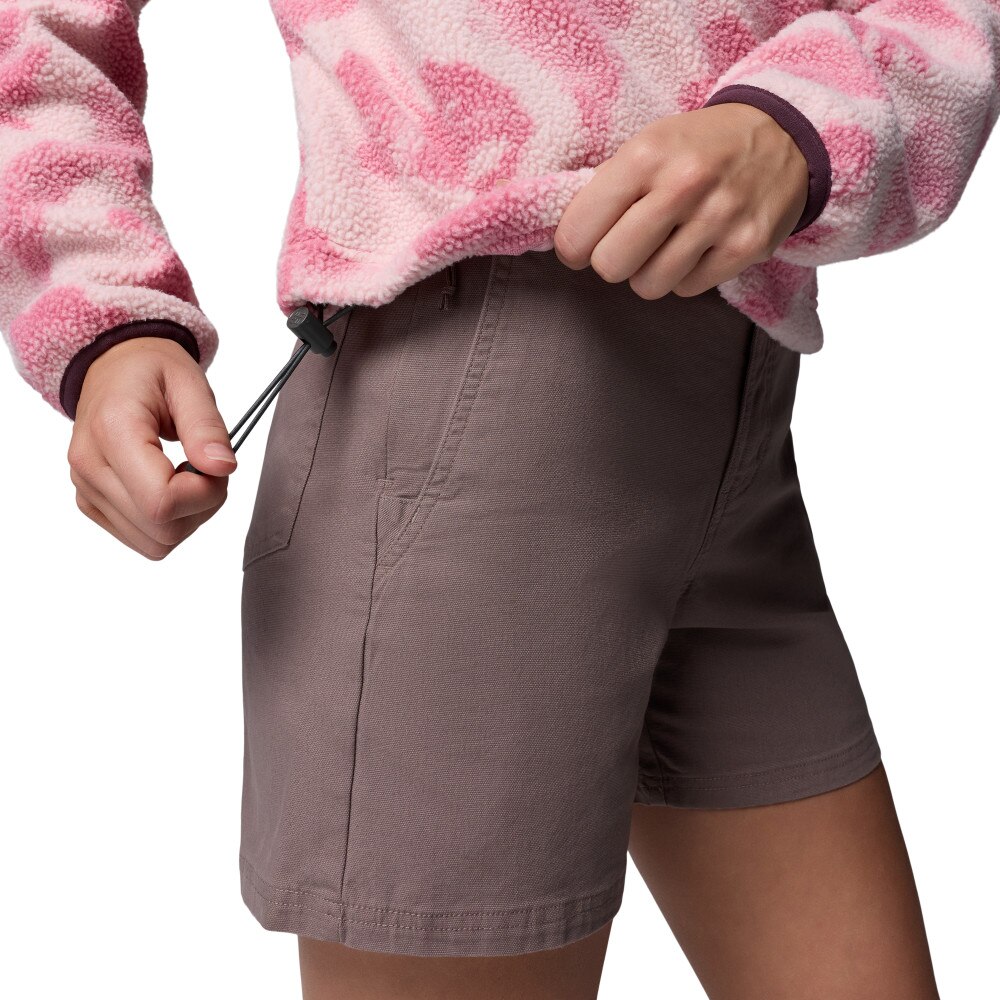 Forro polar de mujer Helvetia™ II Printed Cropped Columbia - Rojo Rojo-5