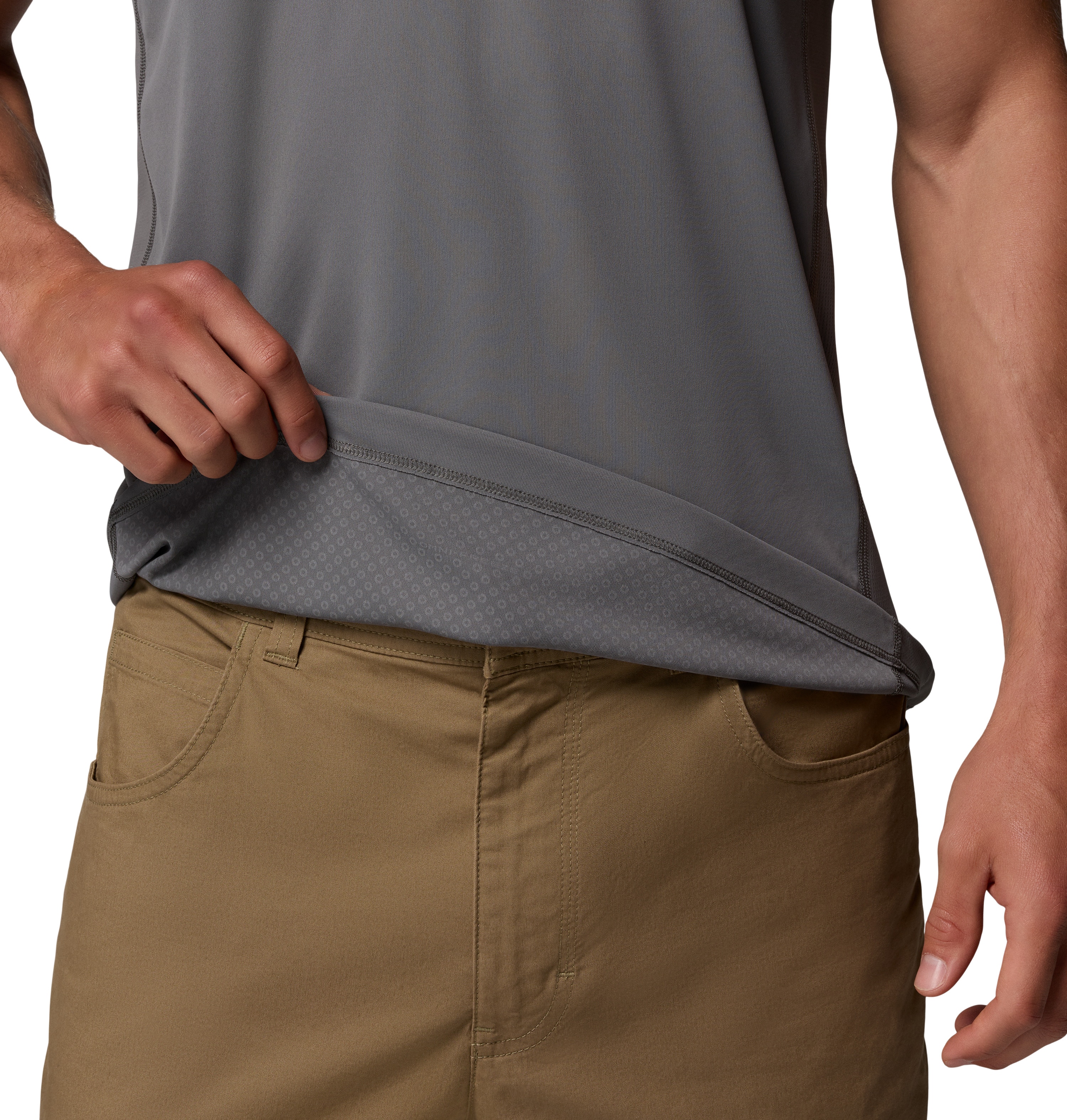 Polo de hombre Zero Rules™ Light Columbia - Gris Gris-4