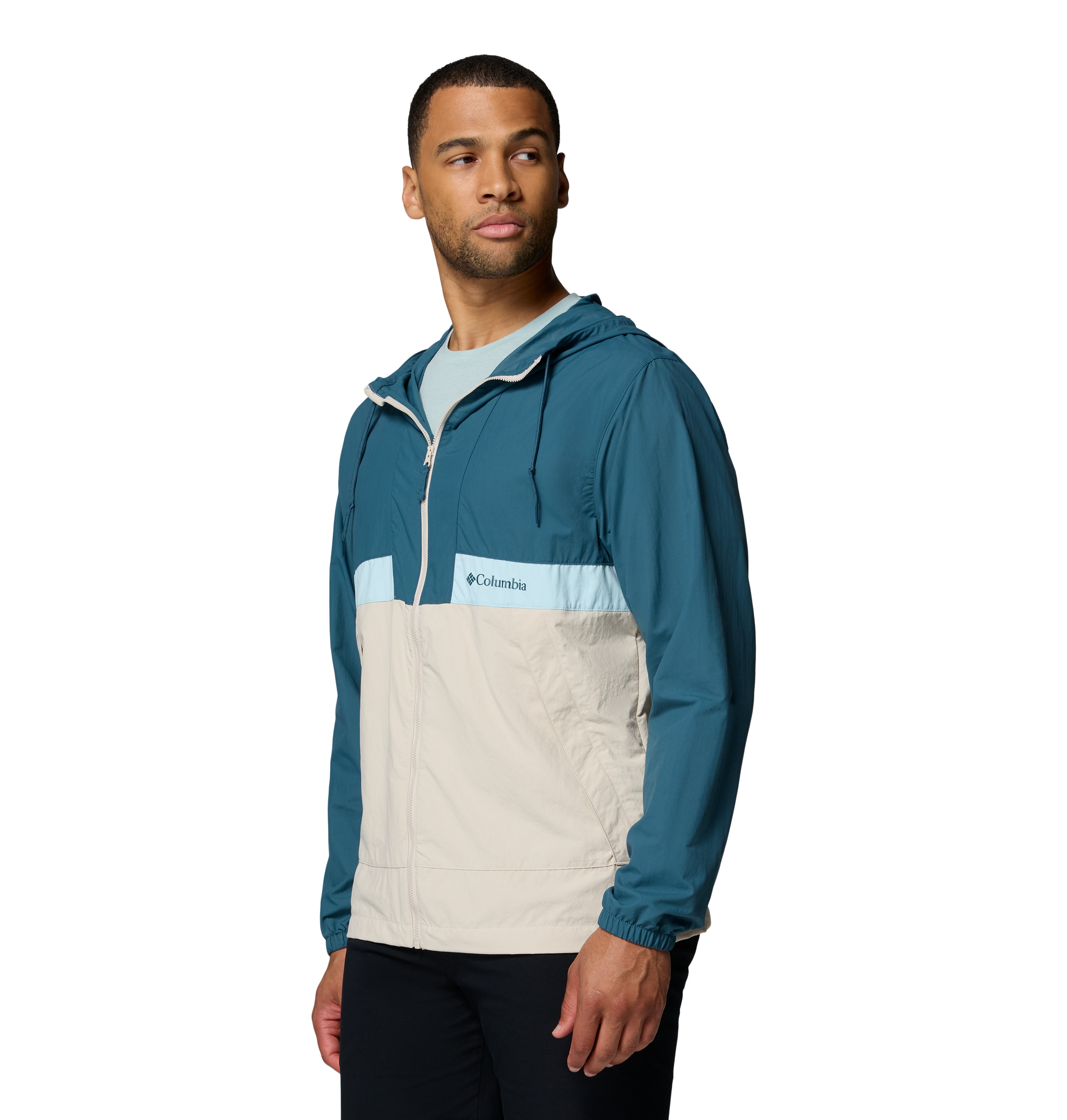 Chaqueta cortavientos de hombre Spire Valley™ Columbia - Azul Turquesa Azul Turquesa-6